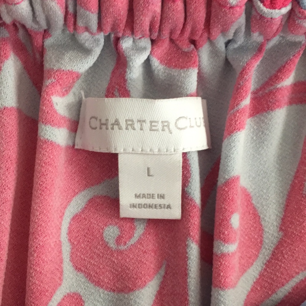 Charter Club Ruffled Off-The-Shoulder Top - Picture 4 of 7